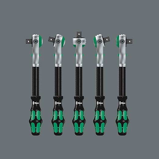 Wera 8100 SB 2 Zyklop Set of 43 3/8" metric ratchet keys