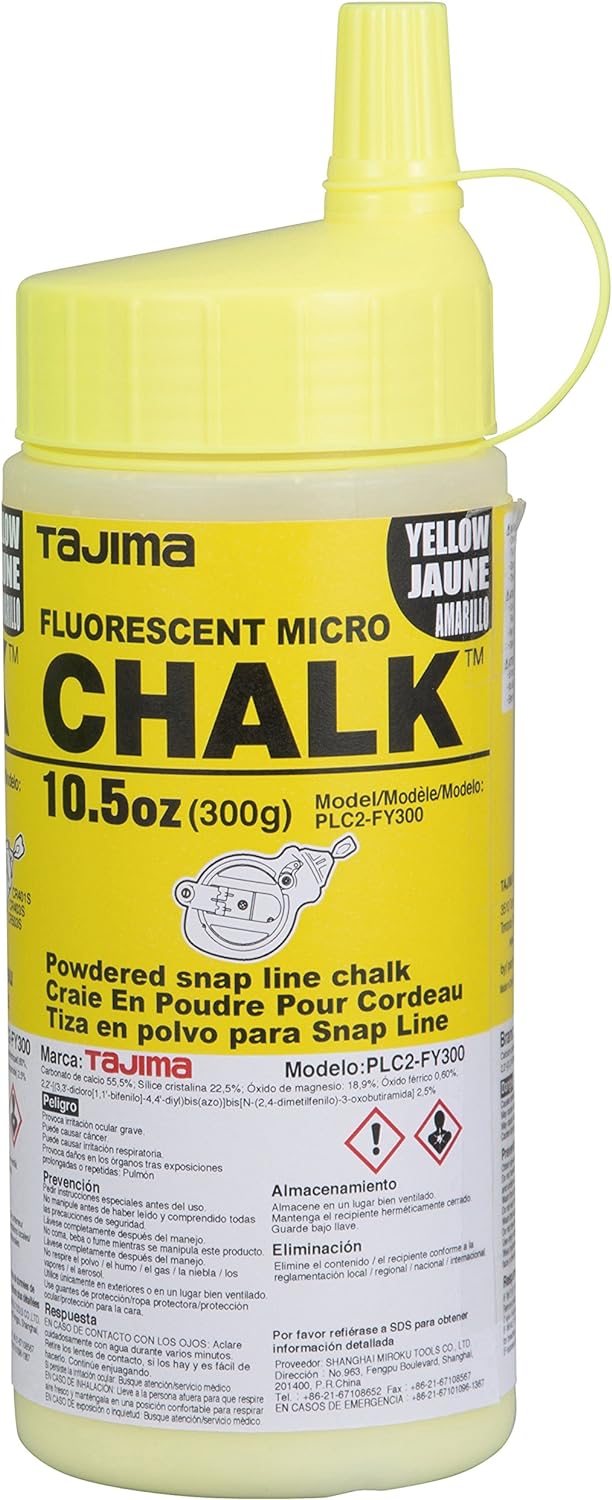 Tajima PLC2-FY300 Micro Chalk Craie en poudre extra-fine pour cordon 
