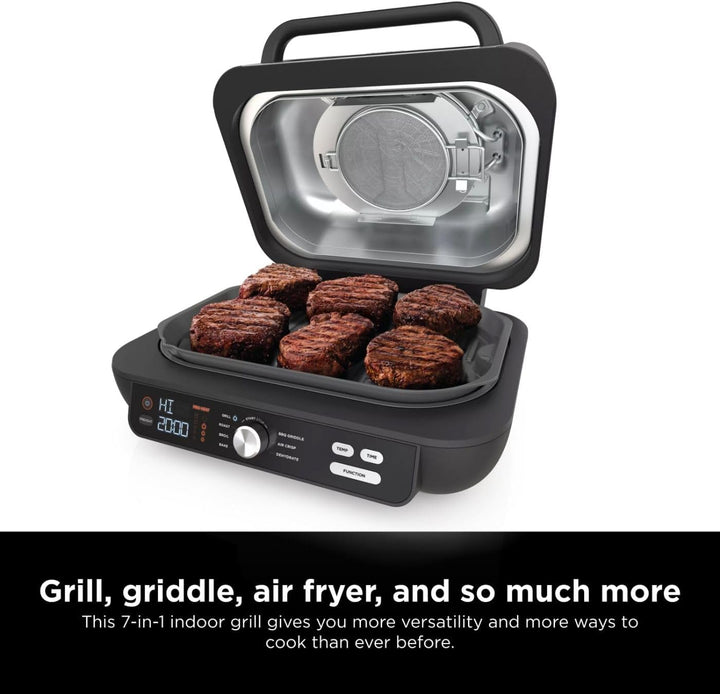 Ninja Foodi XL 7-in-1 Indoor Grill Combo, Air Fry, Dehydrate