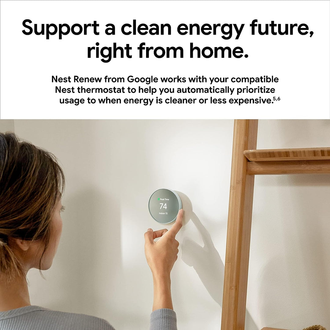 Thermostat Wifi programmable Nest Smart - Neige