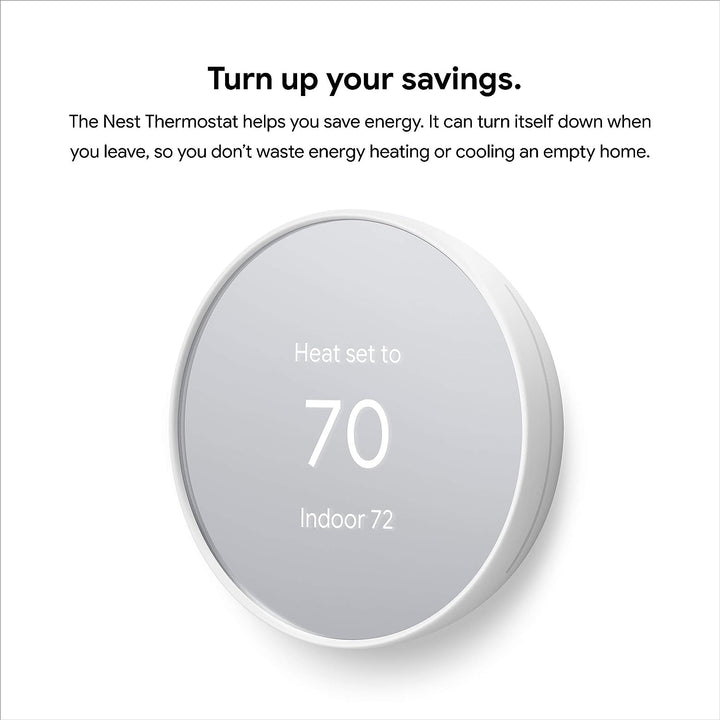 Thermostat Wifi programmable Nest Smart - Neige