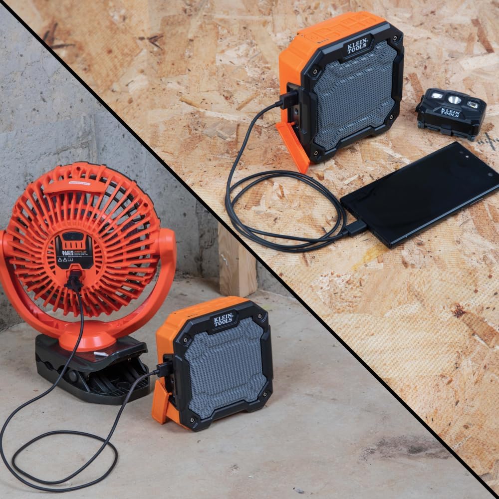 Klein Tools Haut-parleur de chantier Bluetooth 