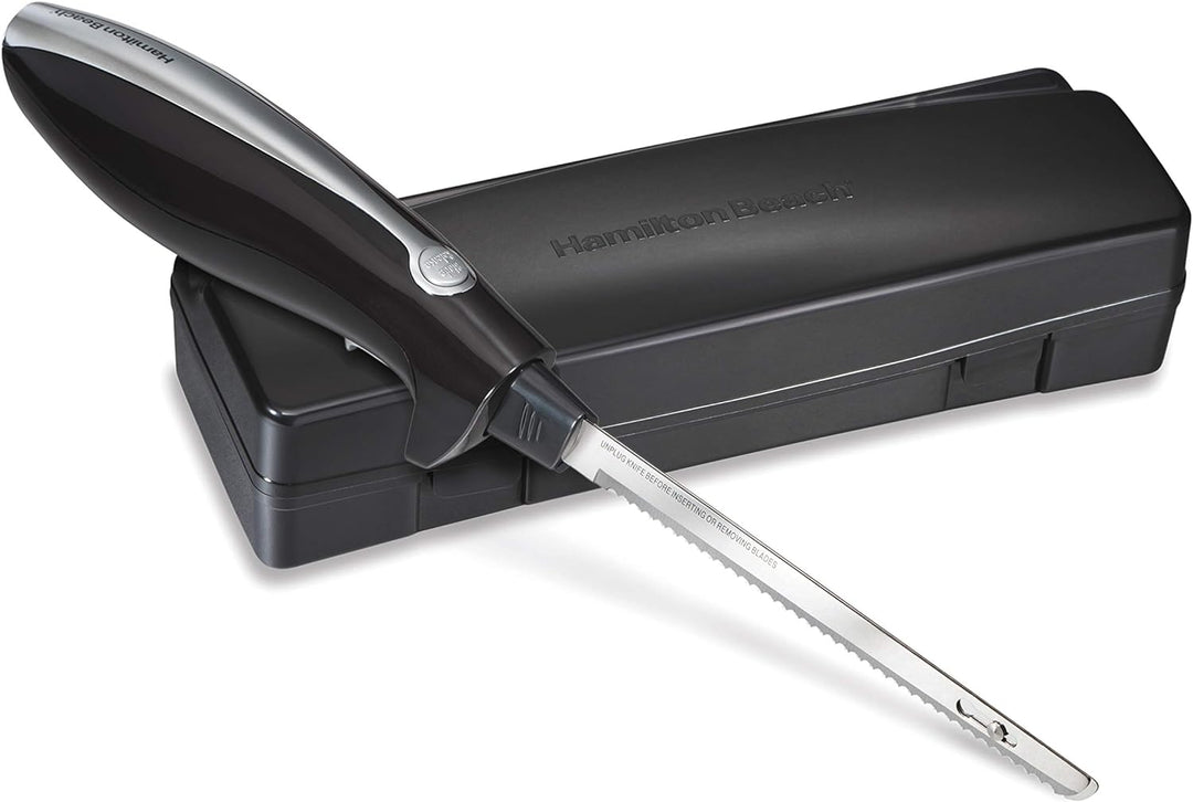 Hamilton Beach Electric Carving Knife with Case - Black-LN1