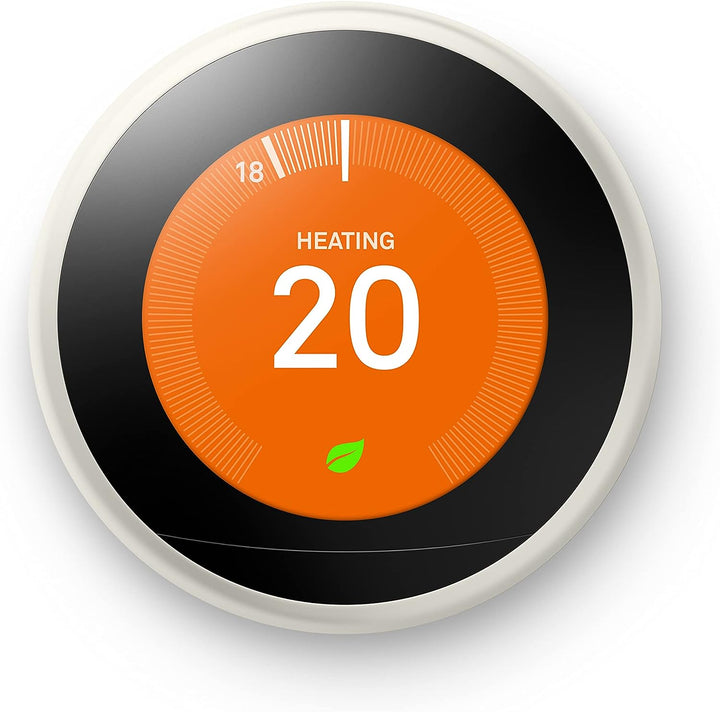 Google Nest Learning Thermostat - 3rd Generation - White