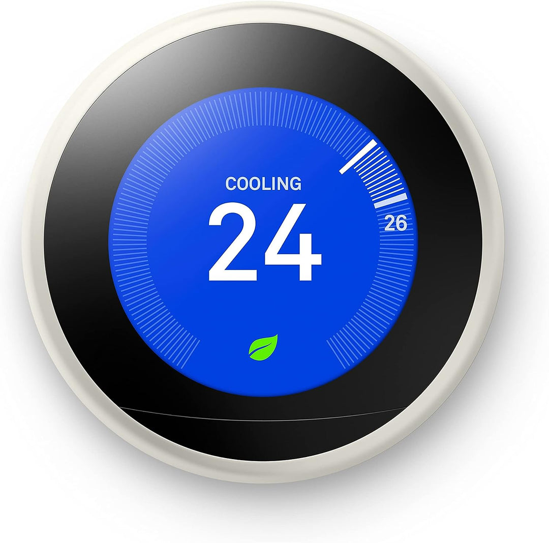Google Nest Learning Thermostat - 3rd Generation - White