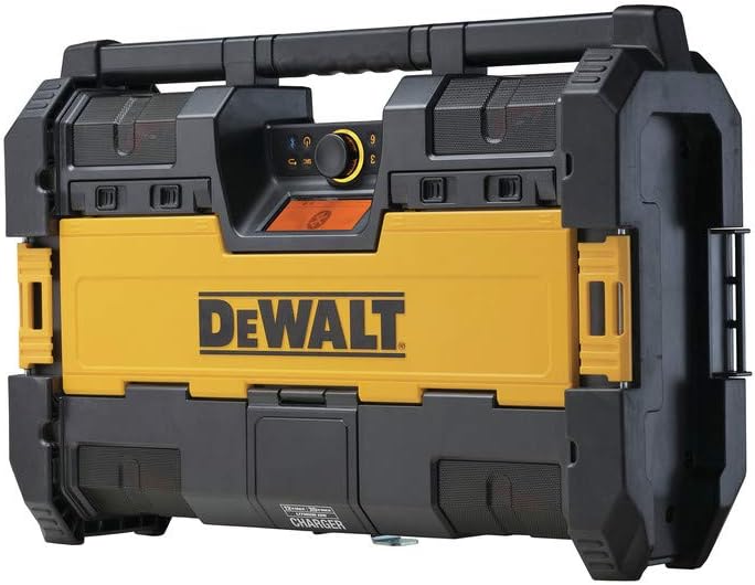 Dewalt Tough System Bluetooth Music Player with Radio and Battery Charger