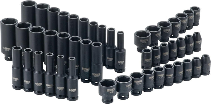 Dewalt 1/4 " Impact Socket Set - 48 Piece