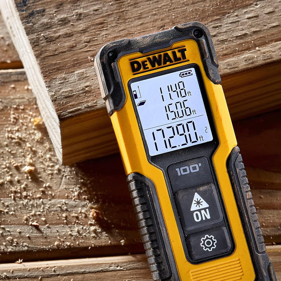 Télémètre laser Dewalt 100'' 