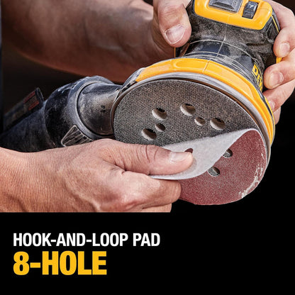 Dewalt 20V Max Ponceuse orbitale aléatoire 5" Kit sans fil 
