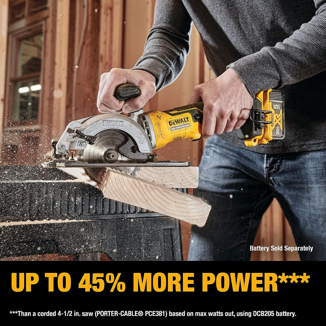 Dewalt 20V MAX 4-1/2" Cordless Circular Saw