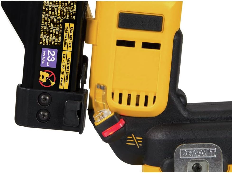 Cloueur à broches Dewalt 20 V Max 23 GA, outil seul