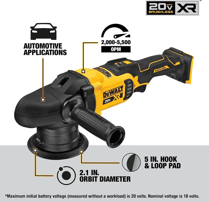 Dewalt 20V Max XR Cordless Impact Wrench Kit with Detent Pin Anvil, 1/2-Inch, Tool Only