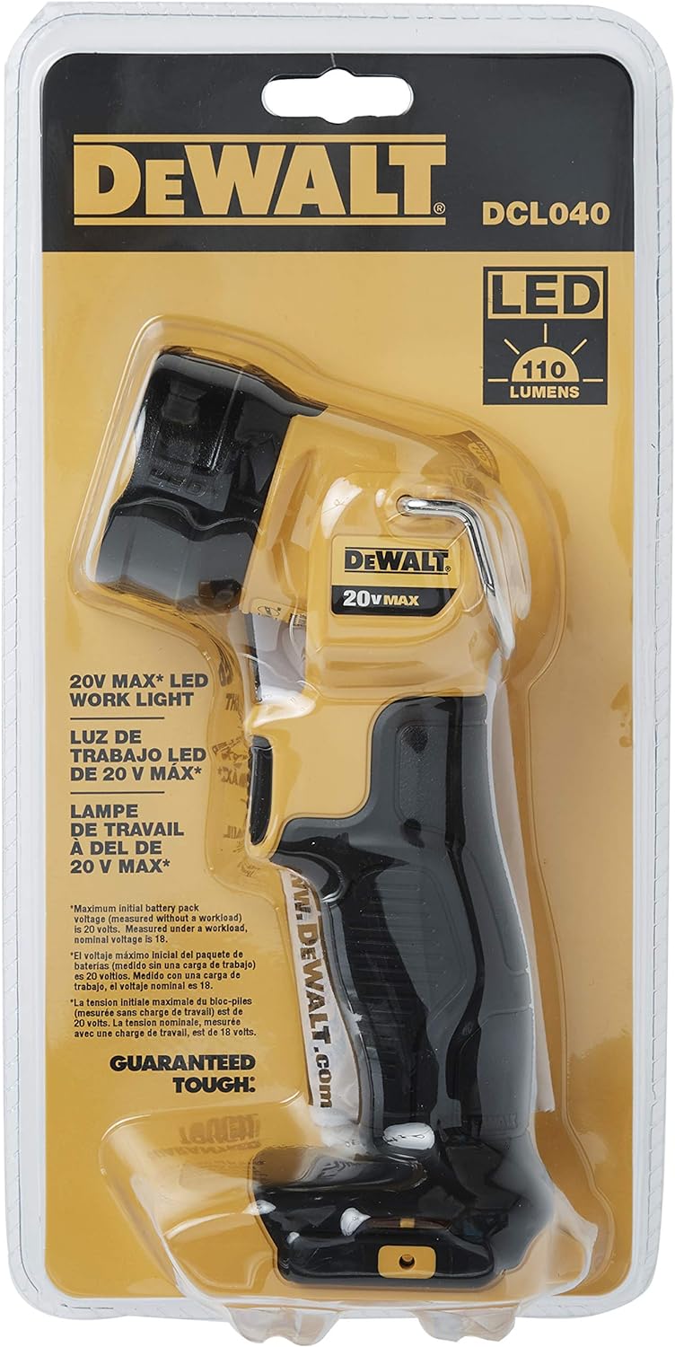 Lampe de poche à DEL Dewalt 20 V MAX 