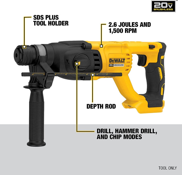 Dewalt 20V MAX* XR Rotary Hammer Drill