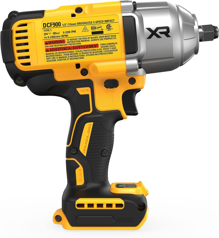 Dewalt 20V Max Cordless 1/2" Impact Wrench - Tool Only