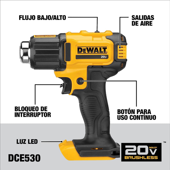 Dewalt 20V Max Cordless Heat Gun, Tool Only