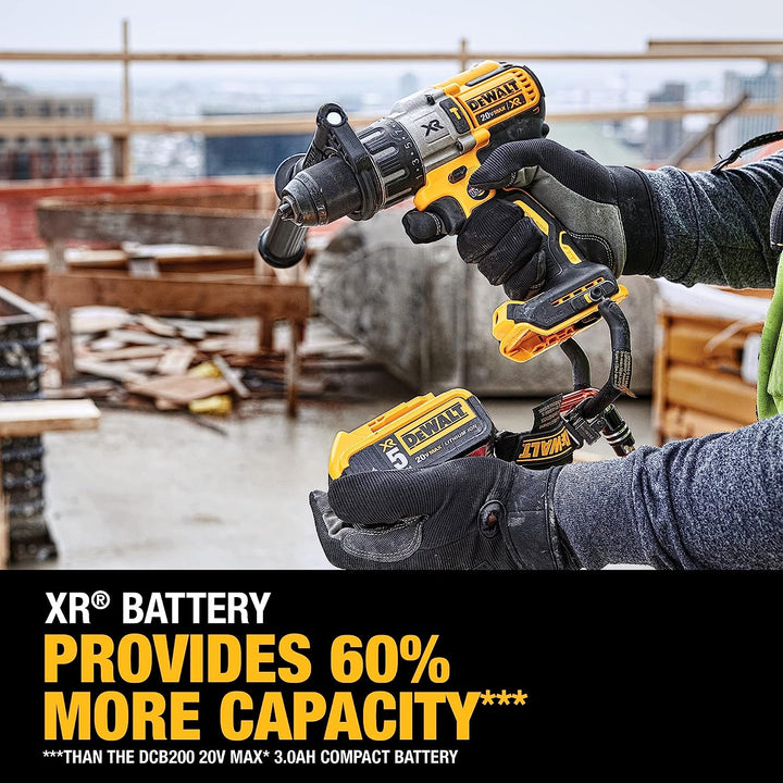 Dewalt 20V Max XR Lithium Ion Brushless 3-Speed Hammer Drill Kit