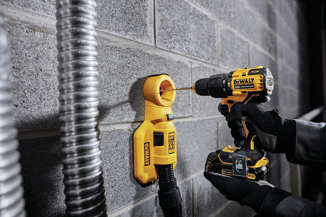 Dewalt-Atomic 20V Max Hammer Cordless Compact Drill With 2 Batteries - 1/2 In