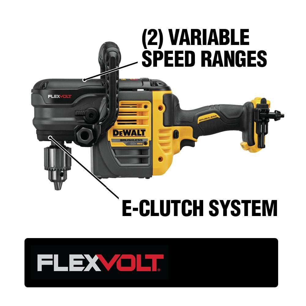 Perceuse pour goujons et solives Dewalt 60 V Max Flexvolt - Outil uniquement