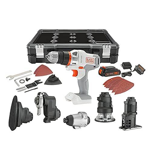 Black & Decker Matrix 20V Max Cordless Combo Kit - White & Orange