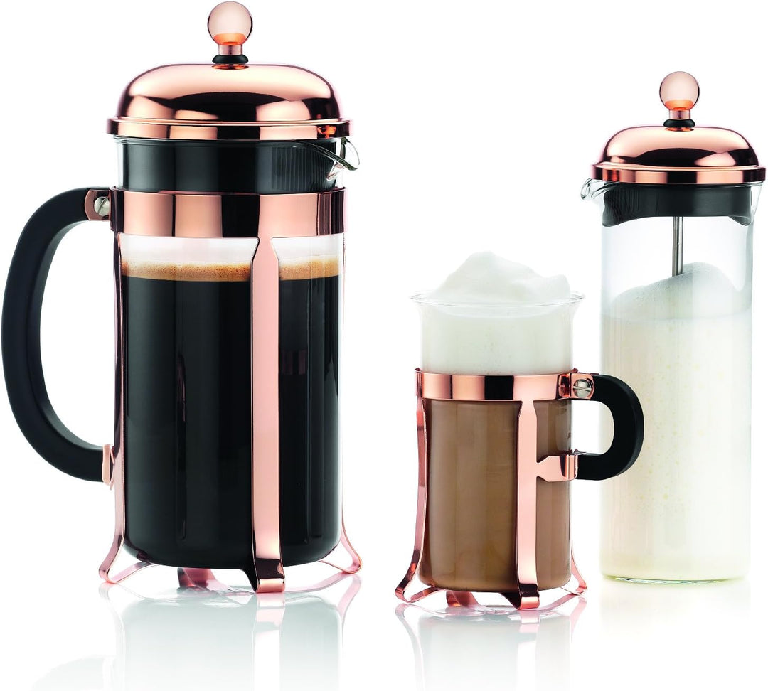 Bodum  Chambord Classic Coffee Maker - 8 Cups - Copper