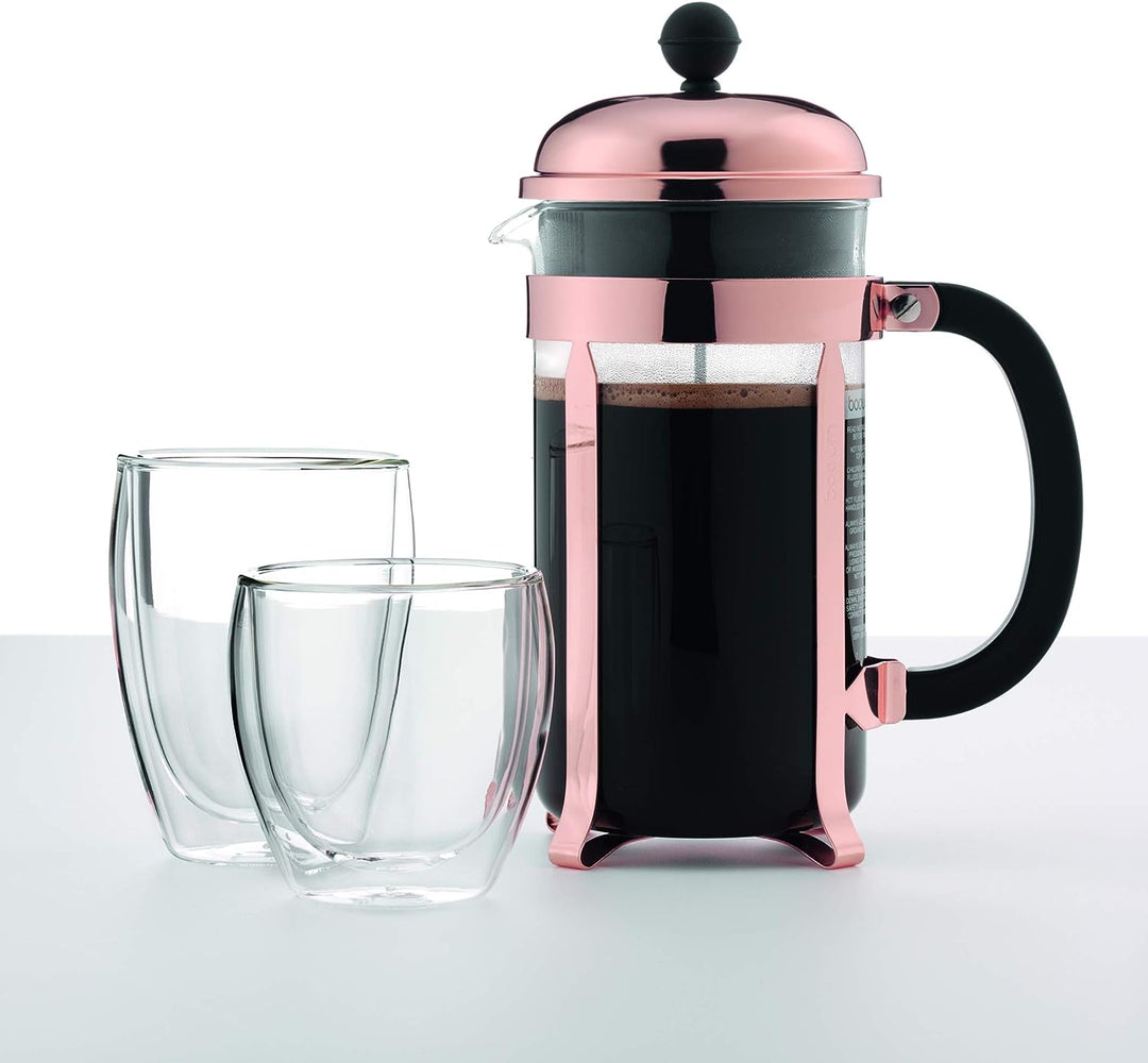 Bodum  Chambord Classic Coffee Maker - 8 Cups - Copper