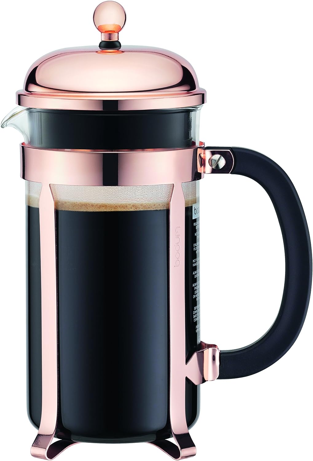 Bodum  Chambord Classic Coffee Maker - 8 Cups - Copper