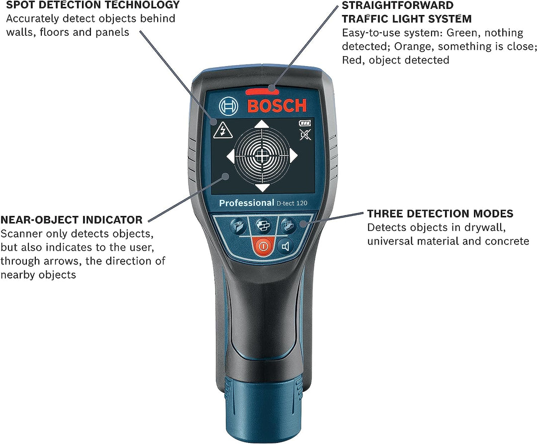 Scanner de détection de murs et de sols Bosch 