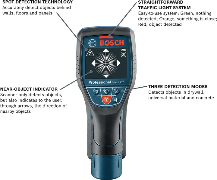 Scanner de détection de murs et de sols Bosch 