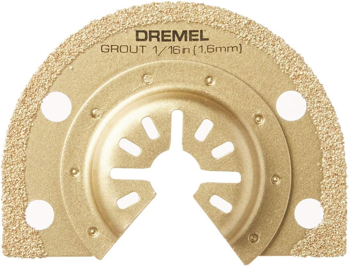 Bosch Dremel Lame oscillante pour outil multifonction 1/16" pour enlever le coulis 