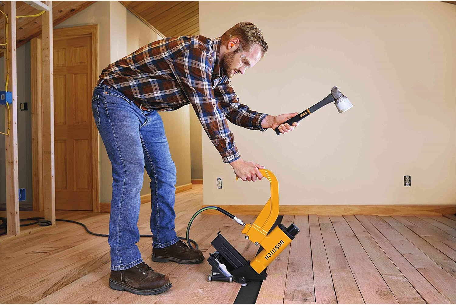 Bostitch Flooring Nailer Rolling Base