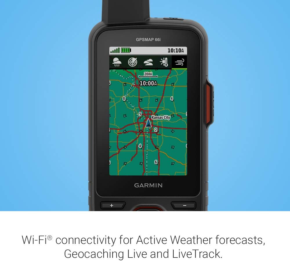 Garmin GPSMAP 66i, Portable and satellite GPS communicator