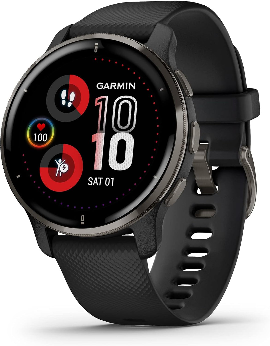 Garmin Venu 2 Plus Black- Smartwatch