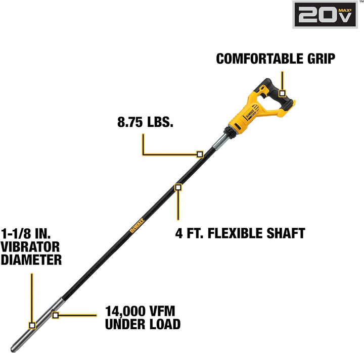 Dewalt 20V Max Pencil Vibrator with Bare Tool