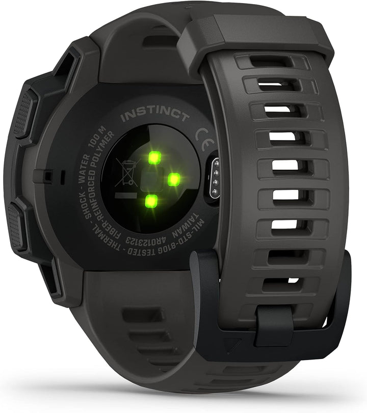 Garmin Instinct Rugged Outdoor Watch with GPS graphite