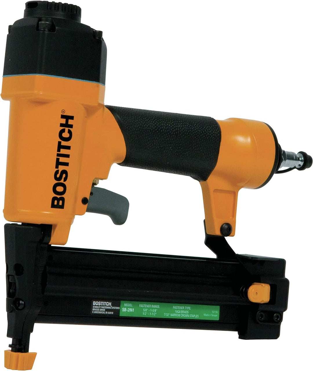 Bostitch 18GA Brad Nailer/Narrow Crown Finish Stapler