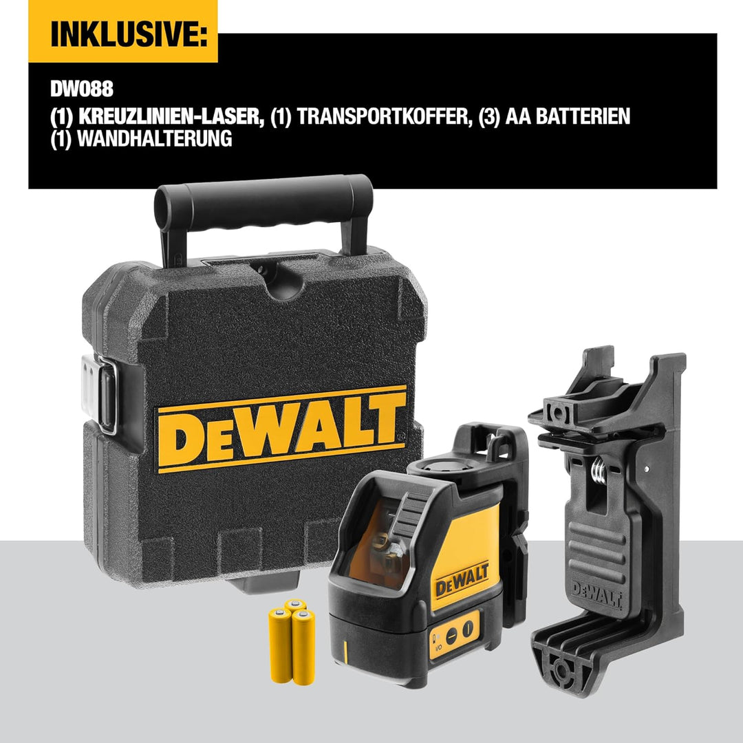 Dewalt Line Laser, Self-Leveling, Cross Line