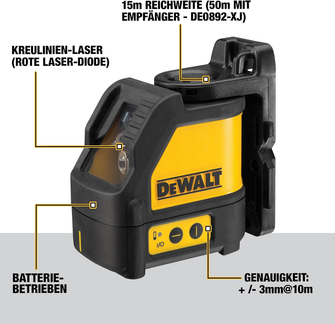 Dewalt Line Laser, Self-Leveling, Cross Line