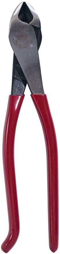 Klein Tools 9" High-Leverage Diagonal Cutting Pliers - Red