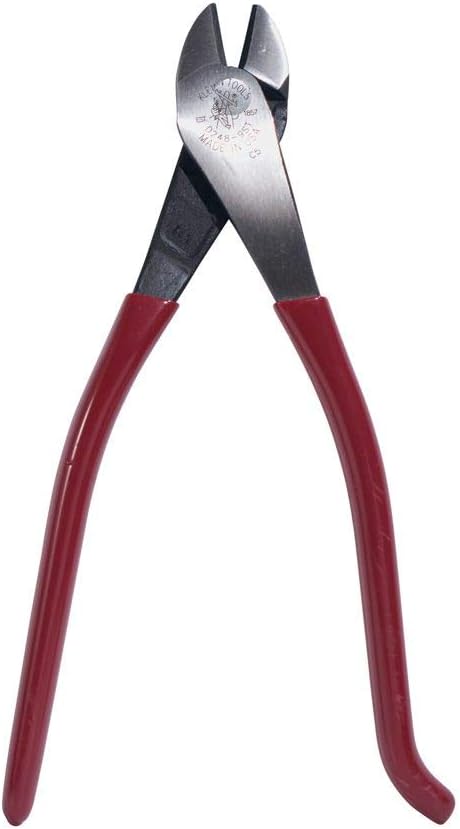 Klein Tools 9" High-Leverage Diagonal Cutting Pliers - Red