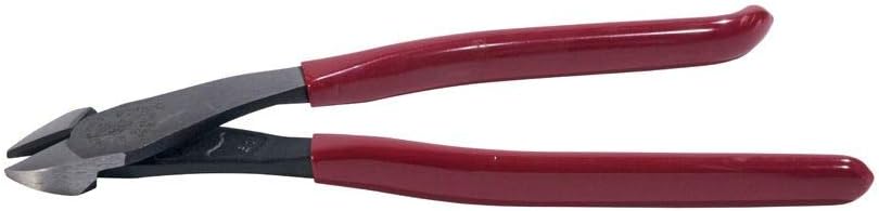 Klein Tools 9" High-Leverage Diagonal Cutting Pliers - Red