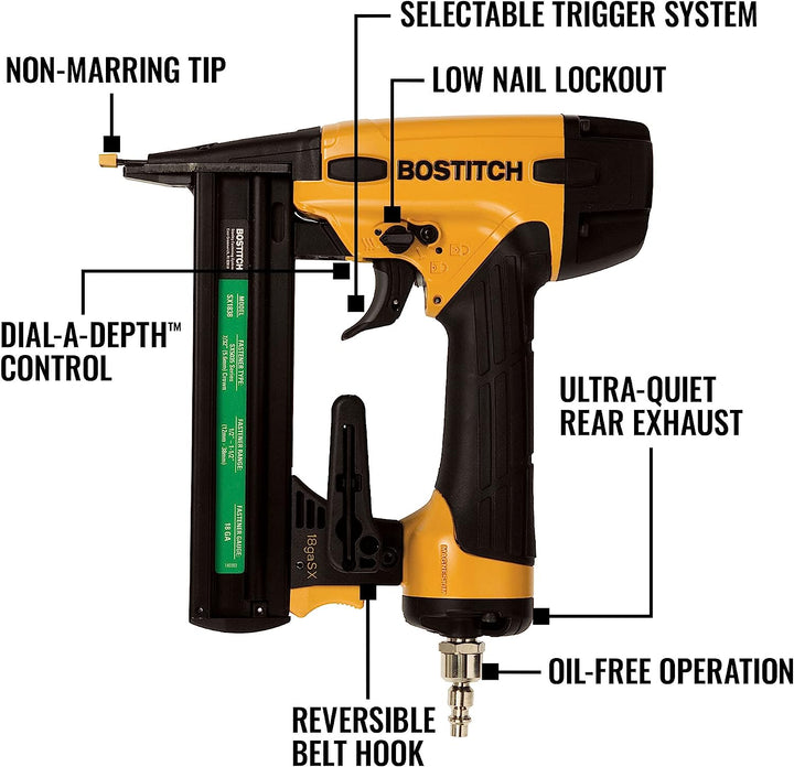 Bostitch Narrow Crown Stapler - 18GA