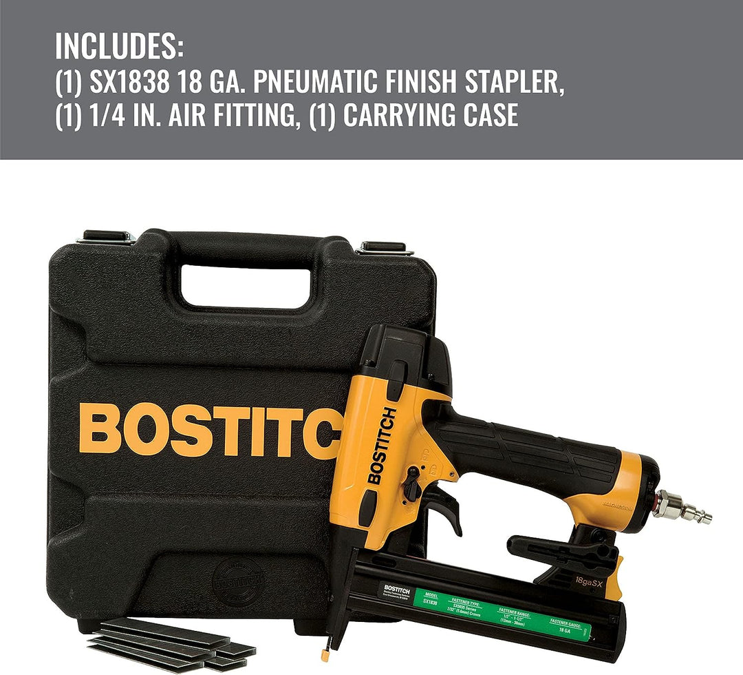 Bostitch Narrow Crown Stapler - 18GA