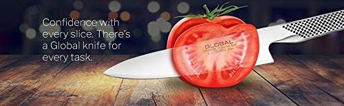 Global Knives Couteau à légumes creux de 7 po - Argent 