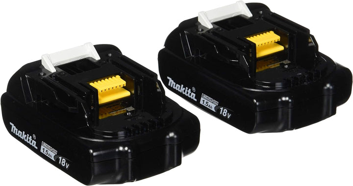 Makita 18V Li-Ion Battery BL1815N - 2 Set