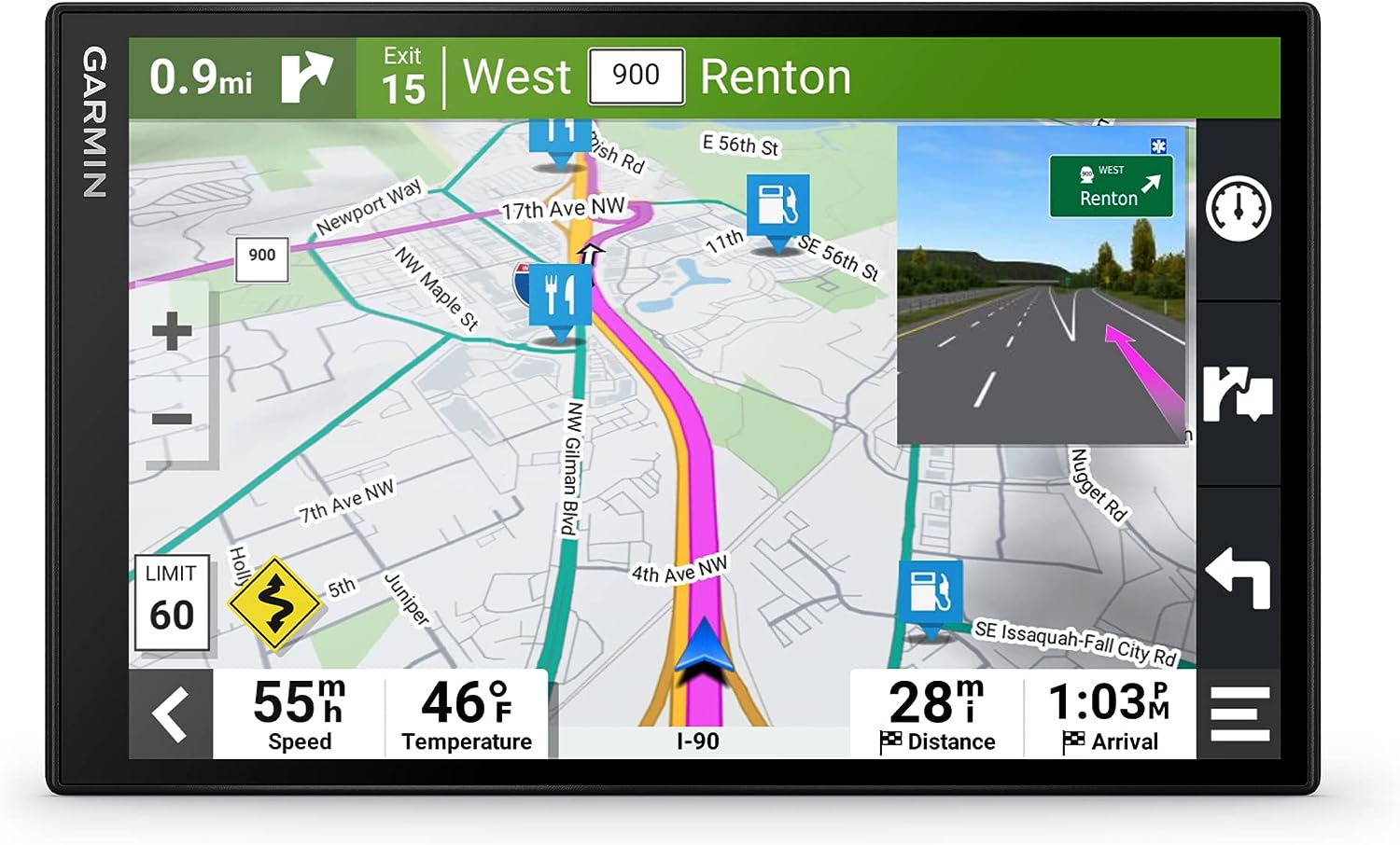 Garmin DriveSmart 86, Navigateur GPS pour voiture