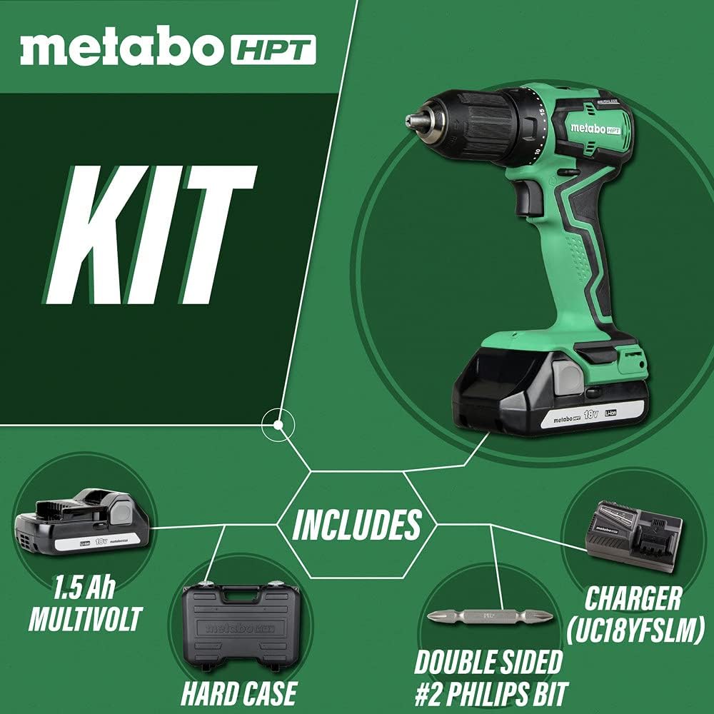 Metabo HPT 18V Cordless Drill