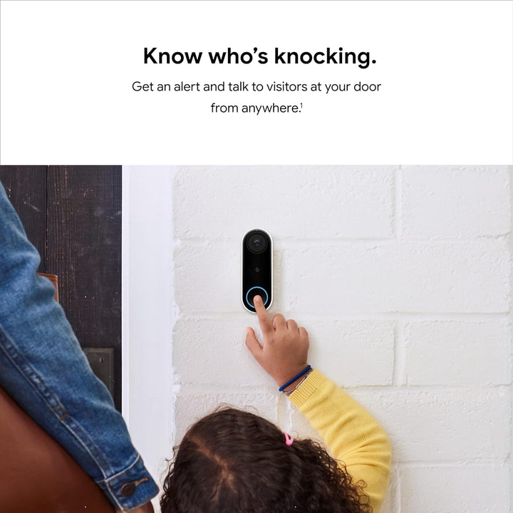 Google Nest Wired Smart Doorbell Camera