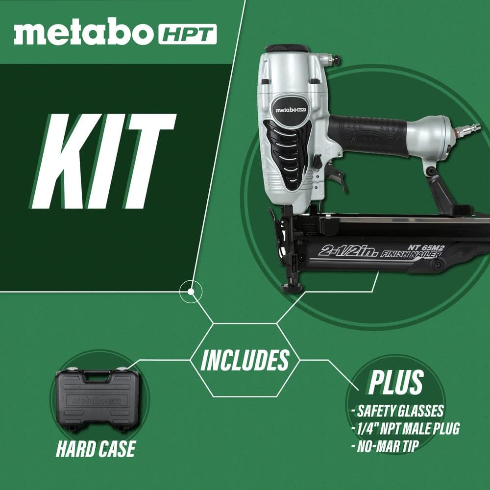 Metabo 1" to 2-1/2" HPT Finish Nailer