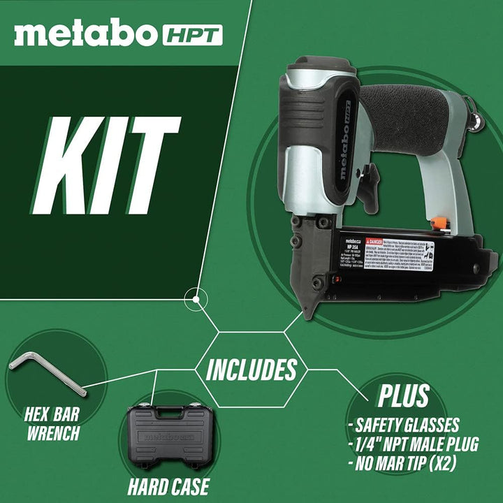 Metabo 5/8" to 1-3/8" HPT Pin Nailer Kit